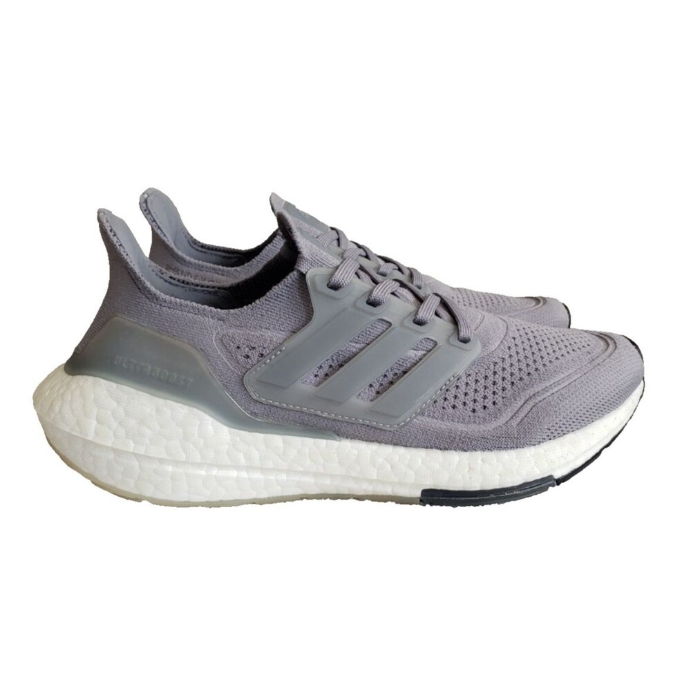 Adidas‎ Women's Ultraboost 21 Size 7 Gray Gray Athletic Running Walking New